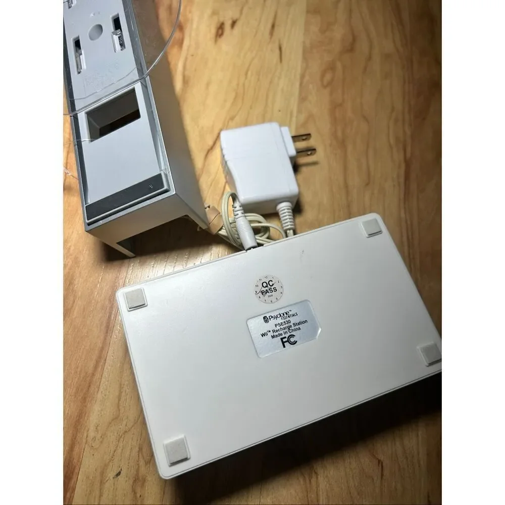 Nintendo Wii and charging station